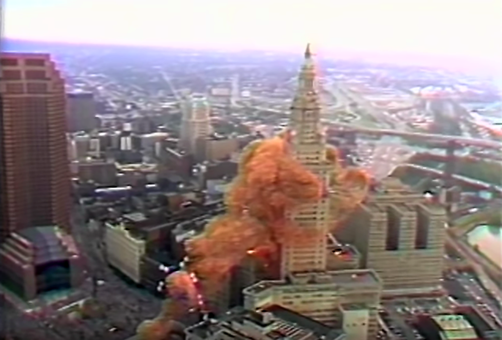 Screenshot from YouTube It all came crashing down.